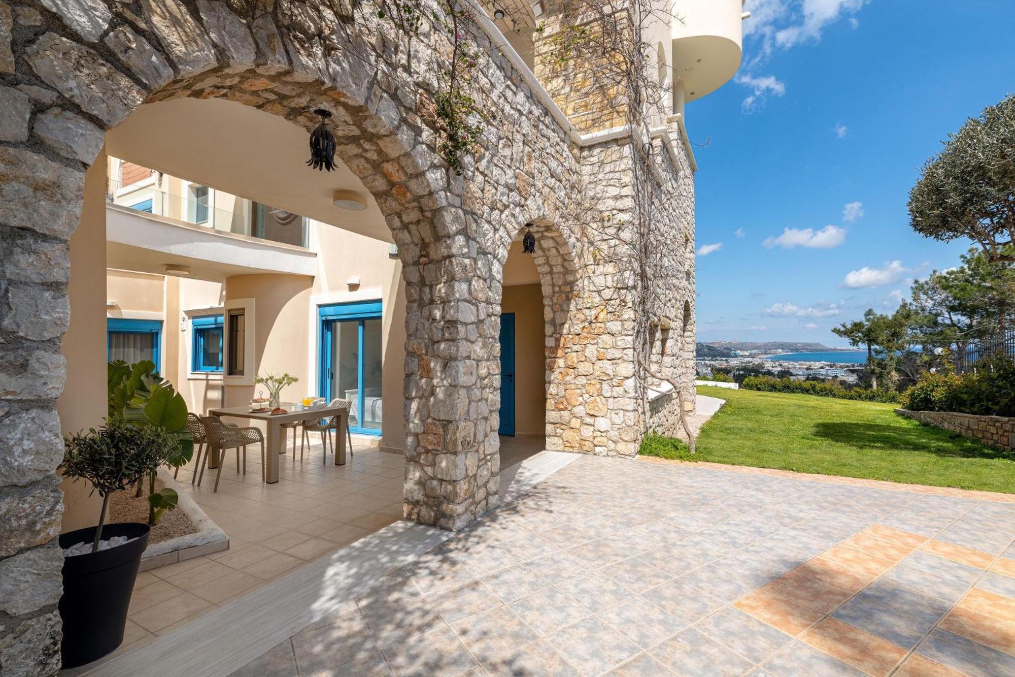 Aegean View Estates Daire Faliraki Dış mekan fotoğraf